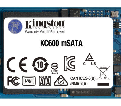 KINGSTON 256G SSD KC600 SATA3 MSATA