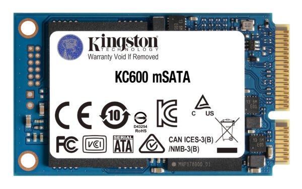 KINGSTON 512G SSD KC600 SATA3 MSATA
