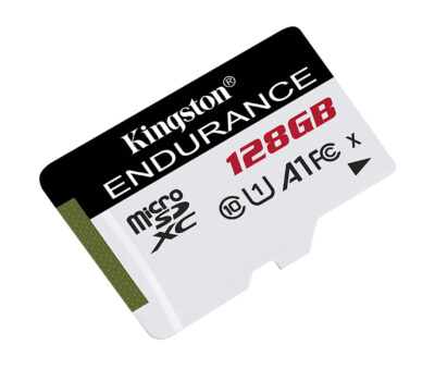 KINGSTON 128GB MICROSDXC ENDURANCE 95R/45W C10 A1 UHS-I CARD ONLY