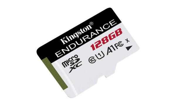 KINGSTON 128GB MICROSDXC ENDURANCE 95R/45W C10 A1 UHS-I CARD ONLY