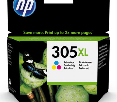 HP 305XL HIGH YIELD TRI-COLOUR ORIGINAL INK CARTRIDGE