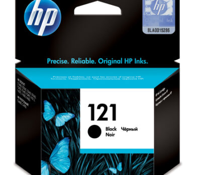 HP 121 BLACK INK CARTRIDGE