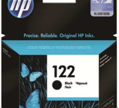 HP 122 BLACK INK CARTRIDGE