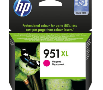 HP 951XL MAGENTA OFFICEJET INK CARTRIDGE