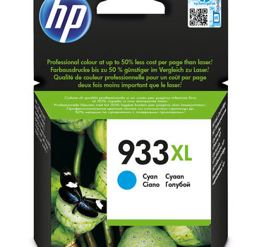 HP 933XL CYAN OFFICEJET INK CARTRIDGE