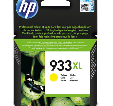 HP 933XL YELLOW OFFICEJET ORIGINAL INK CARTRIDGE