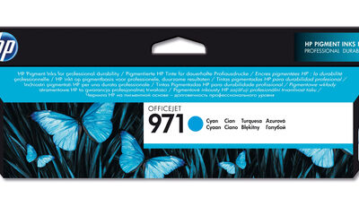 HP 971 CYAN INK CARTRIDGE