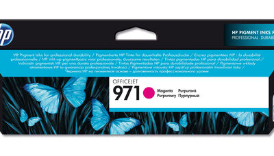 HP 971 MAGENTA INK CARTRIDGE