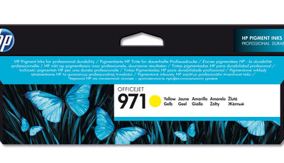 HP 971 YELLOW INK CARTRIDGE