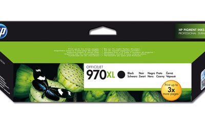 HP 970XL BLACK OFFICEJET INK CARTRIDGE