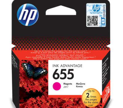 HP 655 MAGENTA ORIGINAL INK CARTRIDGE