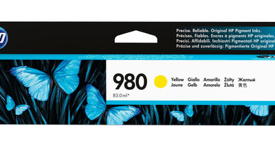 HP 980 YELLOW INK CARTRIDGE