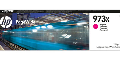 HP 973X HIGH YIELD MAGENTA ORIGINAL PAGEWIDE CARTRIDGE