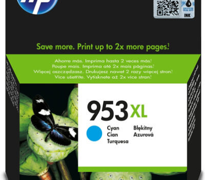 HP 953XL HIGH YIELD CYAN ORIGINAL INK CARTRIDGE