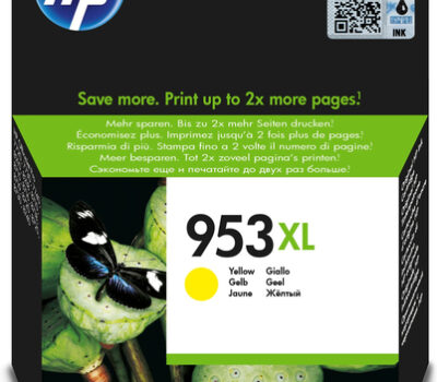 HP 953XL HIGH YIELD YELLOW ORIGINAL INK CARTRIDGE