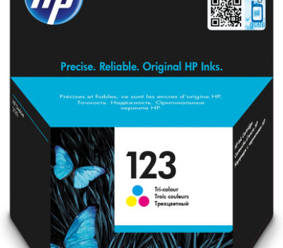 HP 123 TRI-COLOR INK CARTRIDGE