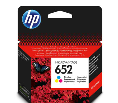 HP 652 TRI-COLOUR ORIGINAL INK CARTRIDGE