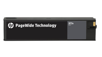 HP 973X HIGH YIELD BLACK ORIGINAL PAGE WIDE CARTRIDGE