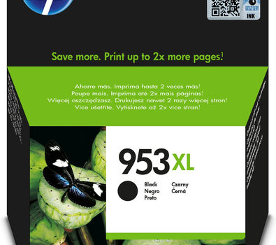 HP 953XL HIGH YIELD BLACK ORIGINAL INK CARTRIDGE