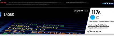 HP 117A CYAN ORIGINAL LASER TONER CARTRIDGE