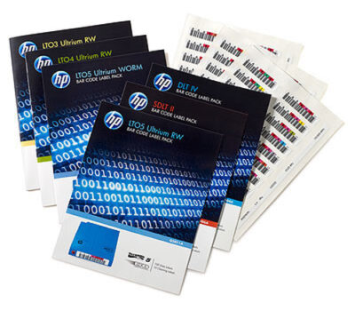 HP LTO-6 ULTRIUM RW BAR CODE LABEL PACK
