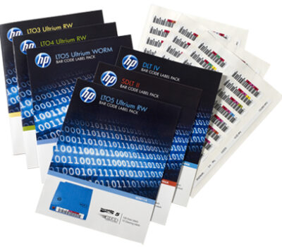 HP LTO-7 ULTRIUM RW BAR CODE LABEL PACK