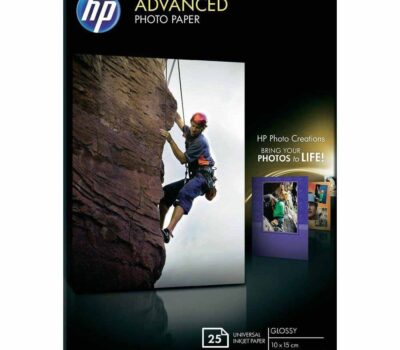 HP ADV PHOTO PAPER 10X15 GLOSSY 25SHTS
