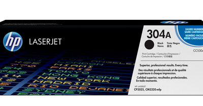 HP 304A COLOR LASERJET CP2025 BLACK PRINT TONER CARTRIDGE