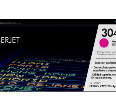 HP 304A COLOR LASERJET CP2025 MAGENTA PRINT TONER CARTRIDGE