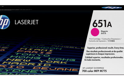 HP 651A MAGENTA ORIGINAL LASERJET TONER CARTRIDGE