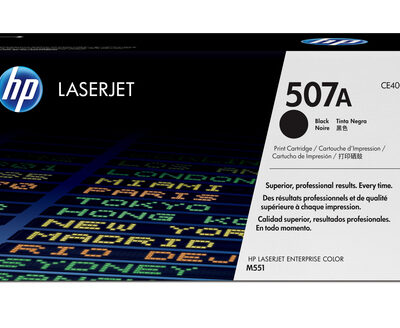 HP LASERJET ENTERPRISE 500 COLOR M551 BLACK PRINT CARTRIDGE