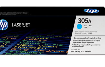HP 305A CYAN LASERJET TONER CARTRIDGE