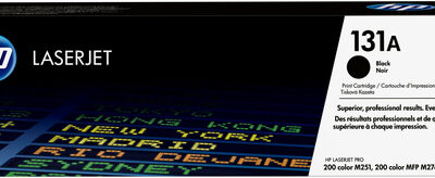 HP 131A BLACK LASERJET TONER CARTRIDGE