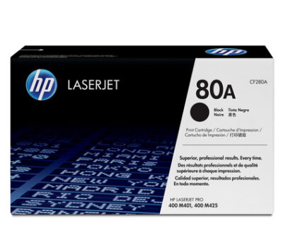 HP 80A BLACK LASERJET TONER CARTRIDGE