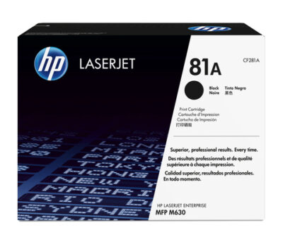 HP 81A BLACK TONER CARTRIDGE
