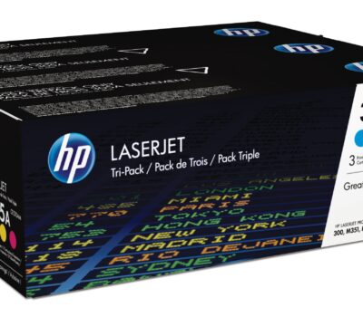 HP 305A TRI-PACK TONER CARTRIDGES (CMY)