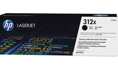 HP 312X HIGH CAP BLACK TONER CARTRIDGE