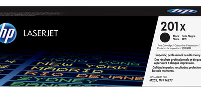 HP 201X BLACK LASERJET MFP M277/M252 TONER CARTRIDGE