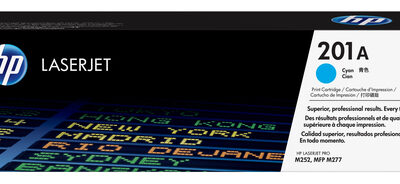 HP 201A CYAN LASERJET MFP M277/M252 TONER CARTRIDGE