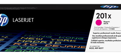 HP 201X MAGENTA LASERJET M277/M252 TONER CARTRIDGE