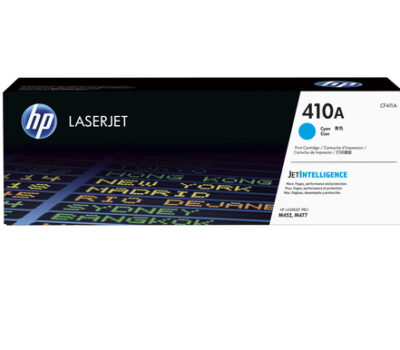 HP 410A CYAN LASERJET M452/MFP M477 TONER CARTRIDGE