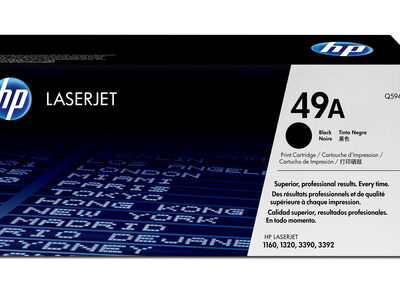 HP 49A LASERJET 1160/1320/3390/3392 BLACK PRINT CARTRIDGE