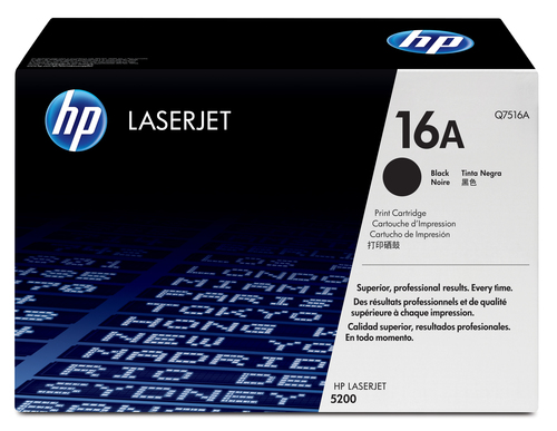 HP 16A LASERJET 5200 BLACK PRINT CARTRRIDGE