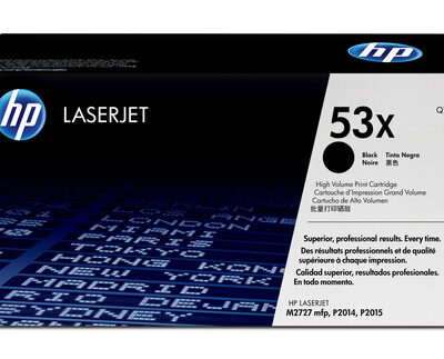 HP 53X LASERJET Q7553X BLACK PRINT CARTRIDGE