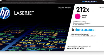 HP 212X HIGH YIELD MAGENTA ORIGINAL LASERJET TONER CARTRIDGE