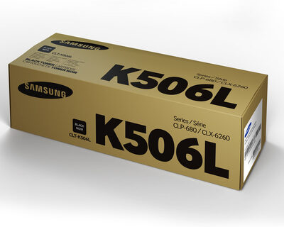 SAMSUNG CLT-K506L HIGH YIELD BLACK TONER