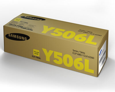 SAMSUNG CLT-Y506L HIGH YIELD YELLOW TONER