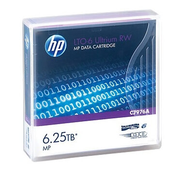 HP LTO6 6.25TB RW/DATA CARTRIDGE