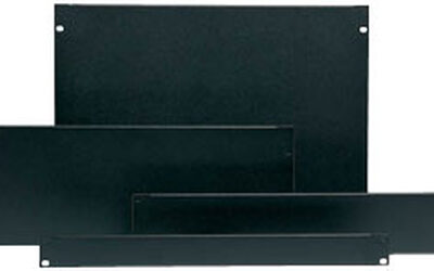 BLANKING PANEL KIT 19 BLACK (1U 2U 4U)