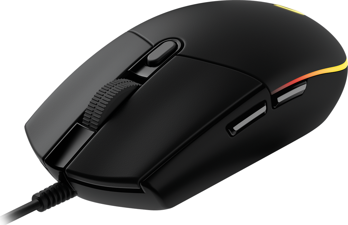 LOGITECH G102 LIGHTSYNC USB GAMING MOUSE BLACK